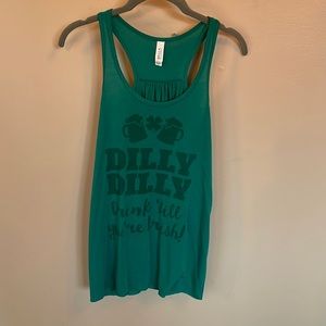 Bella St Patty's Day tank